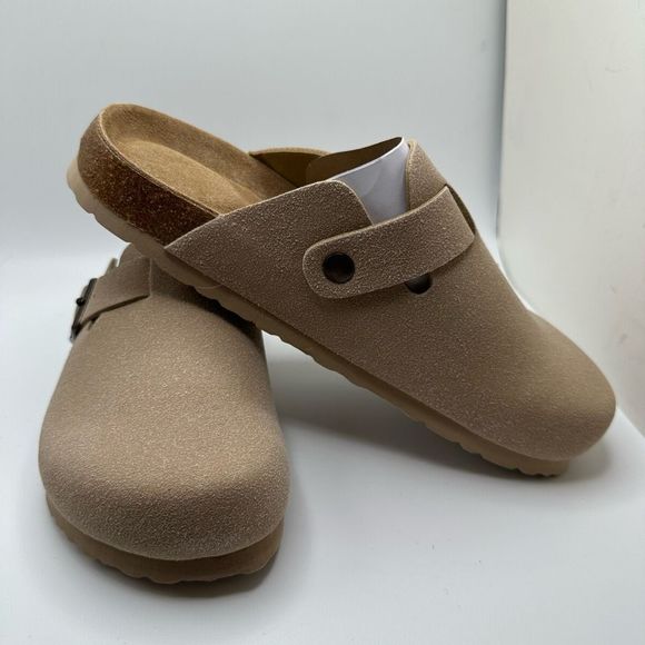 CUSHIONAIRE Womens Clog 8 TAN - Picture 6 of 7